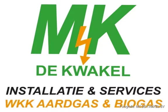 Logo van MK De Kwakel, gespecialiseerd in installatie en services voor WKK en biogas.